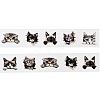 Cat Paper Stickers DIY-M071-03B-2