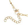 304 Stainless Steel Paperclip Chain Satellite Chain Bracelet Making BJEW-JB13071-01-4