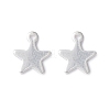 304 Stainless Steel Charms X-STAS-L234-069S-2