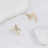 1 Pair Zinc Alloy Stud Earrings EJEW-LP0009-07-3