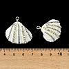 Natural Shell Pendants PALLOY-TA00414-3