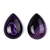 Natural Banded Agate/Striped Agate Cabochons G-T122-23H-3