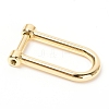 Alloy with Iron D Shape Rings Clasps FIND-WH0068-83-2