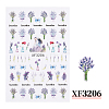 Retro Style Nail Decals Stickers MRMJ-T007-31C-2