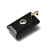 Natural Obsidian Pendants GG-CBA7610-05G-03-2