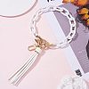 Chain Link Wristlet Keychain HJEW-SW00013-06-3