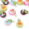 10Pcs Resin Pendants FIND-TA0008-34-3