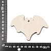 Halloween Printed Wooden Big Pendants LS-WOOD-I016-01K-3