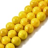 Natural Striped Stone Beads Strands G-D315-A01-04-6mm-2