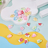 30Pcs Opaque Resin Decoden Cabochons RESI-TADJ0001-19-4