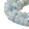 Natural Aquamarine Beads Strands G-I378-B04-02-4