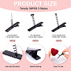 30Pcs 3 Styles Iron Alligator Hair Clips Findings PHAR-TA0001-10-4