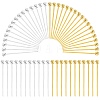 600Pcs 2 Colors Jewelry Findings KK-SP0001-70A-1