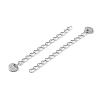 Non-Tarnish 304 Stainless Steel Chain Extender STAS-I304-25P-2