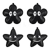 4Pcs 2 Styles Imitation Leather Pendants FIND-YW0007-59-1