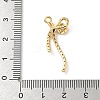 Brass Micro Pave Clear Cubic Zirconia Pendants KK-D504-23B-G-3