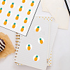 8 Sheets Plastic Waterproof Self-Adhesive Picture Stickers DIY-WH0428-015-4