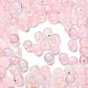 Frosted Transparent Acrylic Beads X1-OACR-F013-12J-1