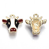 Alloy Enamel Charms PALLOY-N160-008-RS-2