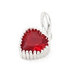 Brass Micro Pave Cubic Zirconia Pendants LS-KK-H204-01S-07-2