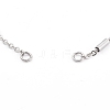 304 Stainless Steel Cable Chains Bracelets Making AJEW-JB00900-01-2