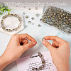 300Pcs Frosted Transparent Glass Beads GLAA-TA0002-78C-5