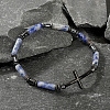 Natural Blue Spot Jasper Link Bracelets AY1145-1-3