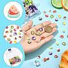 56G 8 Styles Handmade Polymer Clay Cabochons CLAY-FS0001-48-3