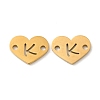 Ion Plating(IP) 304 Stainless Steel Connector Charms STAS-C081-04G-K-1