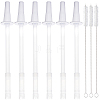 Gorgecraft 6 Sets Silicone Straw & Nozzle AJEW-GF0003-97-1