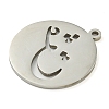 304 Stainless Steel Pendants STAS-S142-07P-2