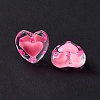 Glass Heart Beads LS-GLAA-D005-01A-4
