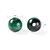 100Pcs 8mm Natural Green Tiger Eye Round Beads X1-DIY-LS0002-08-3