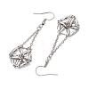 Anti-Tarnish 304 Stainless Steel Earring Hooks with Tray EJEW-JE06135-02-4