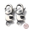 925 Thailand Sterling Silver Lobster Claw Clasps STER-D003-59A-AS-3