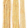 Anti-Tarnish Electroplate Glass Beads Strands EGLA-ZX010-4mm-13-2