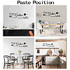 PVC Quotes Wall Sticker DIY-WH0200-070-3