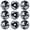10Pcs Handmade Inner Flower Lampwork Beads LAMP-PA0001-02A-1