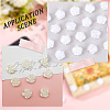 100Pcs Opaque ABS Plastic Cabochons KY-SP0001-16A-6