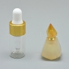 Faceted Natural Citrine Openable Perfume Bottle Pendants G-E556-11B-1