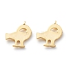 Brass Pendants KK-Z010-12G-3