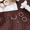 200Pcs Textured Brass Beads KK-UN0005-80S-2