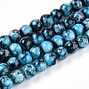 Baking Paint Glass Beads X1-DGLA-N003-8mm-A08-1