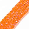 Electroplate Glass Beads Strands EGLA-A034-T10mm-L07-1