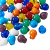 36Pcs 9 Colors Handmade Lampwork Beads LAMP-TA0002-18-3