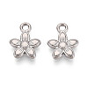 Non-Tarnish 304 Stainless Steel Charms STAS-N103-112P-1