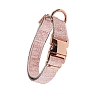 Nylon Dog Collar with Rose Gold Iron Quick Release Buckle PW-WG25675-12-1