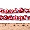 Handmade Lampwork Beads Strands LAMP-T007-04D-4