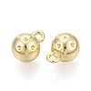 Alloy Rhinestone Settings PALLOY-N185-02G-2