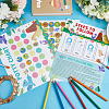 Paper Self Adhesive Reward Stickers DIY-WH0488-30B-4